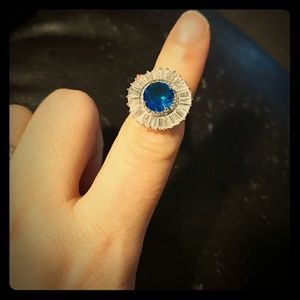 Blue spinel